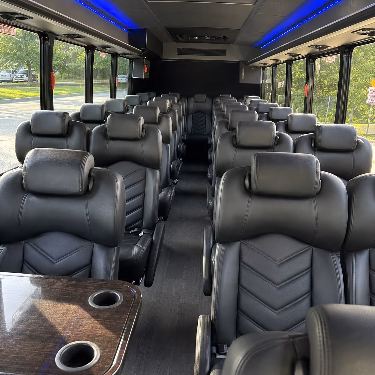 ada accessible wedding bus rentals in royal oak michigan
