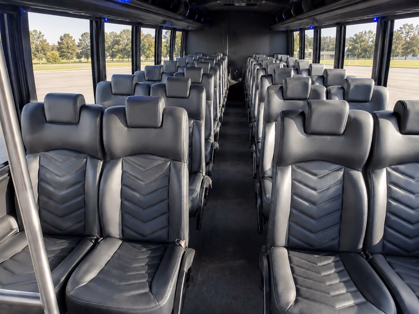 long distance charter buses for michigan wolverines and spartans away games