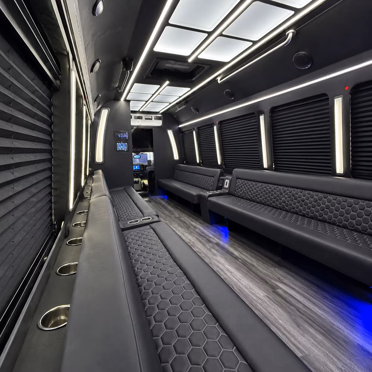 royal oak party bus rentals inside