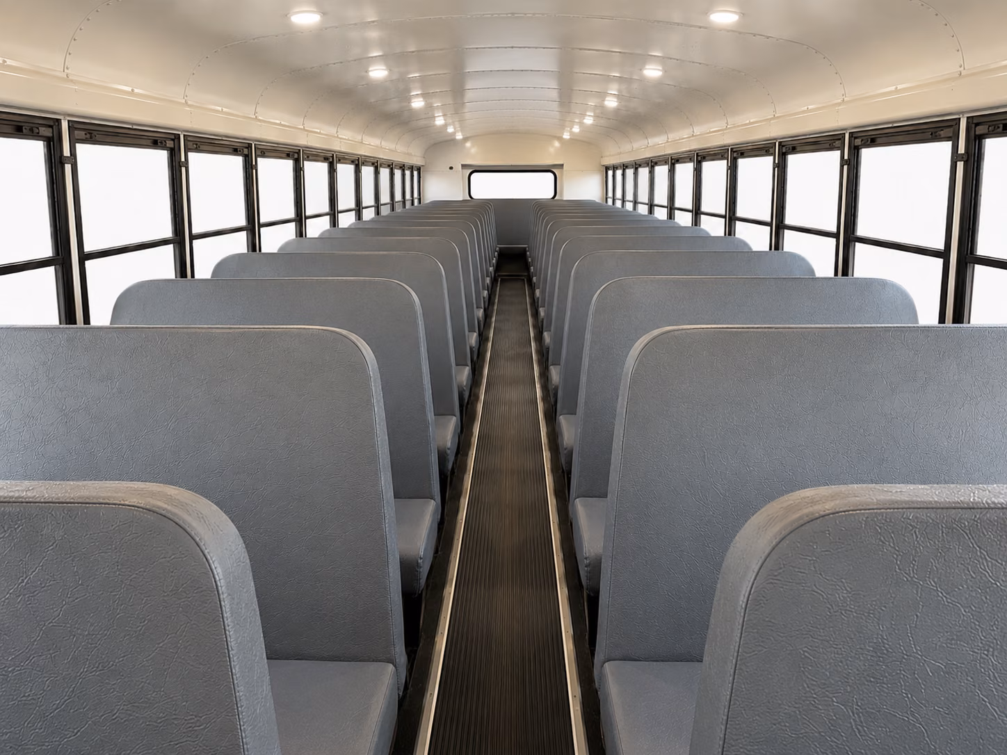 royal oak school bus interior